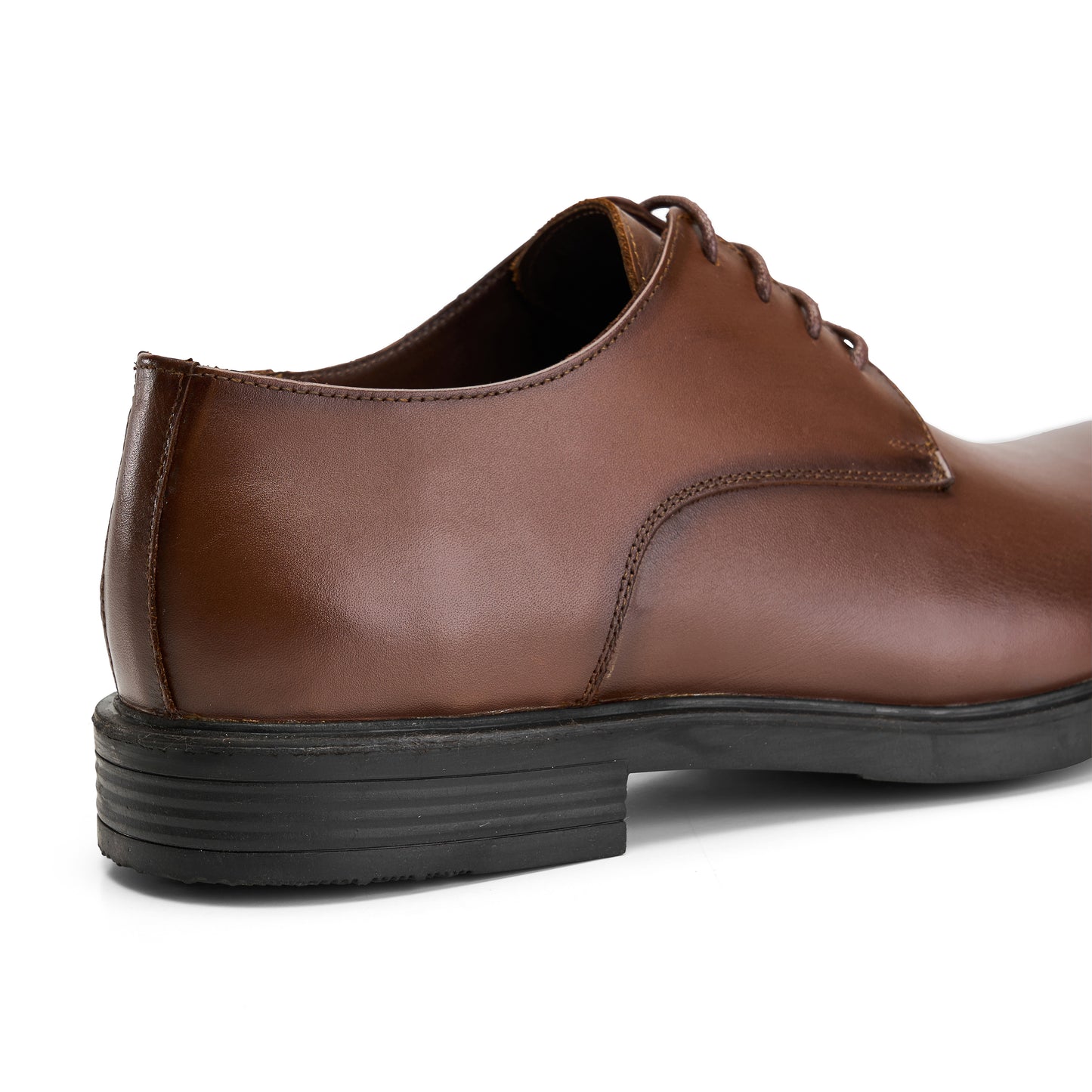 Genuine Brown Derby Shoes