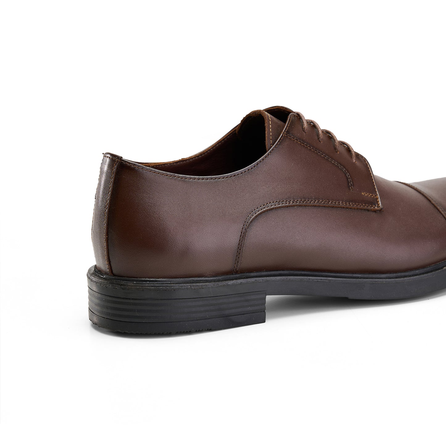 Genuine Brown Cap-Toe Derbies
