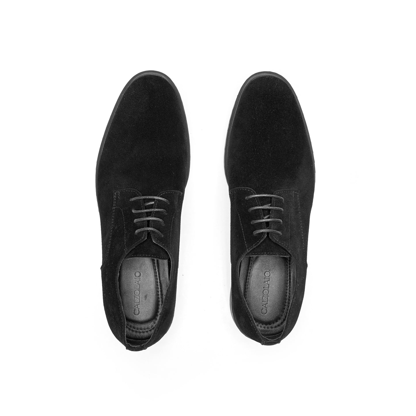 Plain Toe Derbys - Black