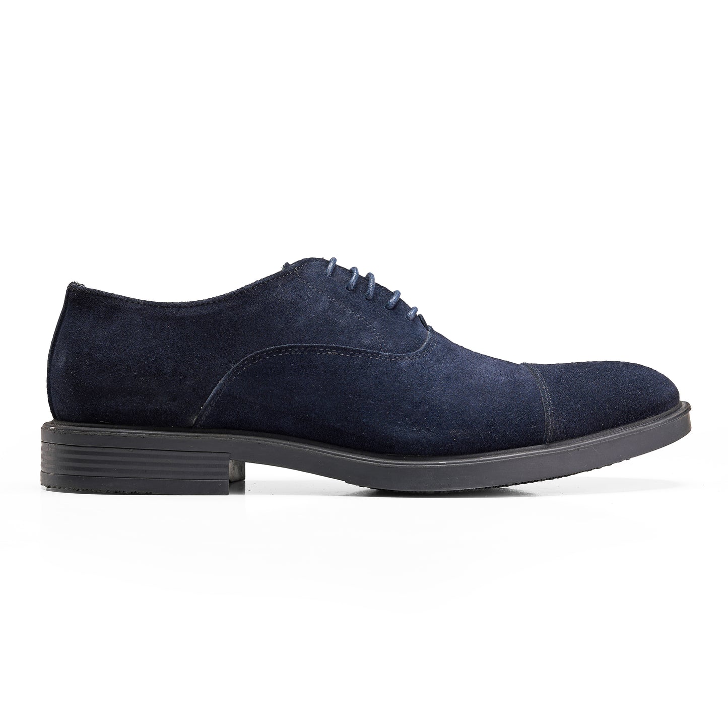 Suede Brogue Oxfords – Blue