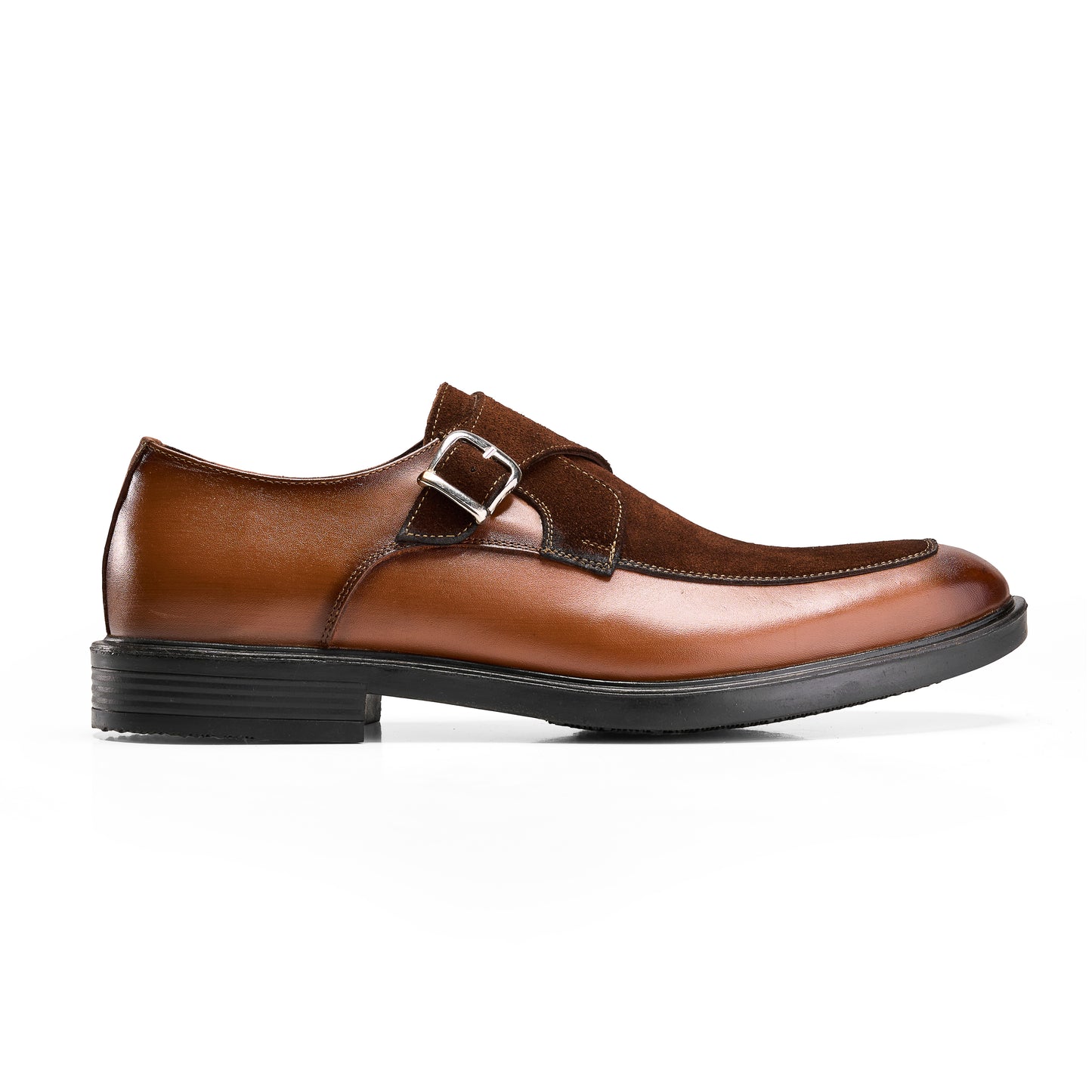 Calzolaio One Strap Monk-Brown