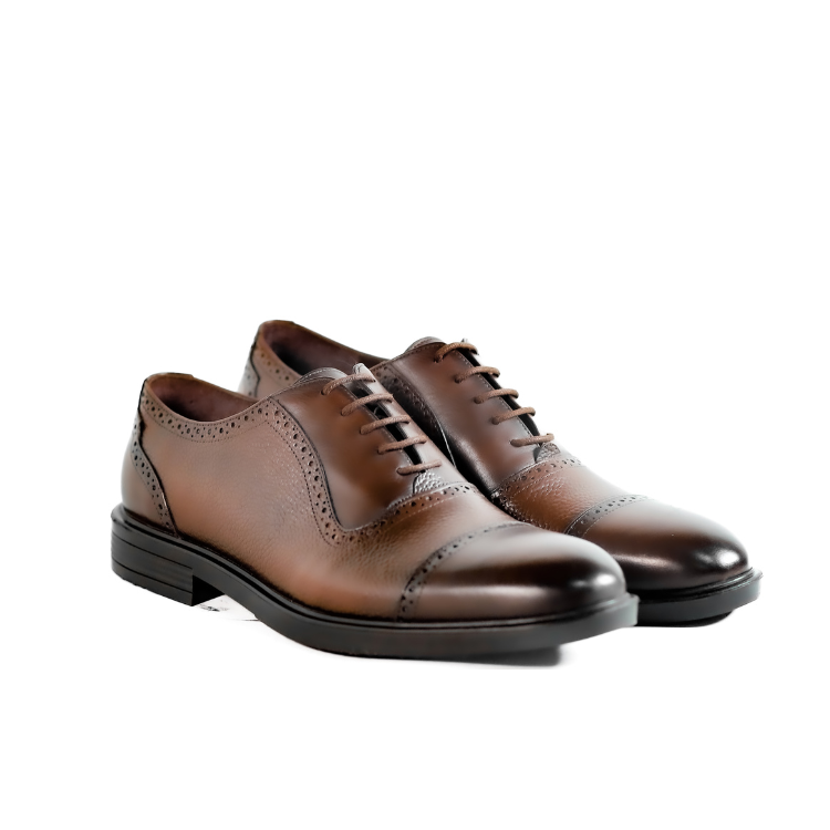 Cap Toe Oxford - Brown