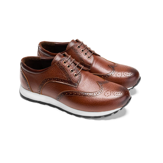 Heritage Wingtip Brown Sneakers