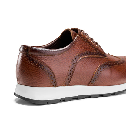 Heritage Wingtip Brown Sneakers
