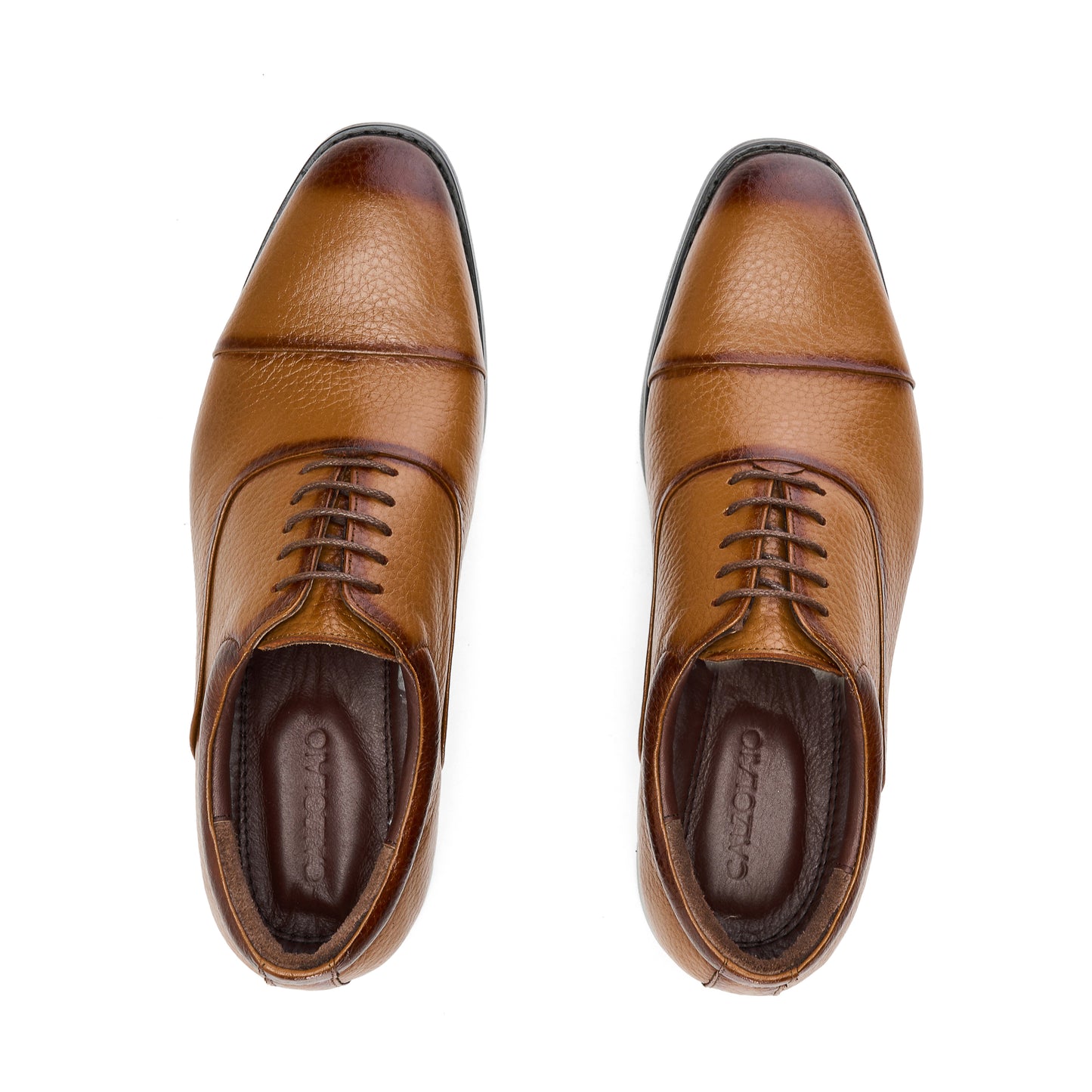 Grain Leather Havan Cap-Toe Derbies