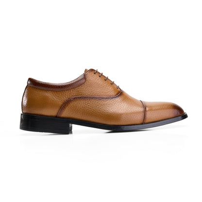 Grain Leather Havan Cap-Toe Derbies