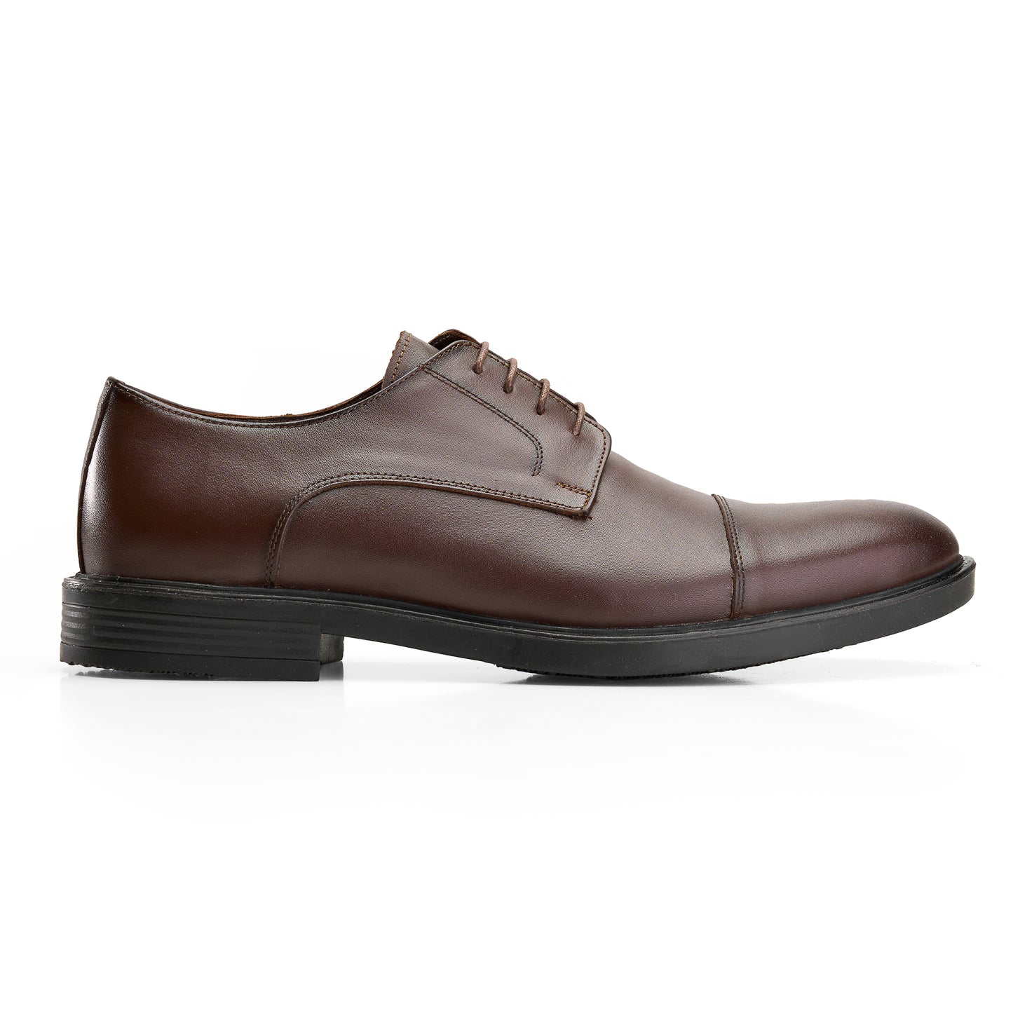 Genuine Brown Cap-Toe Derbies