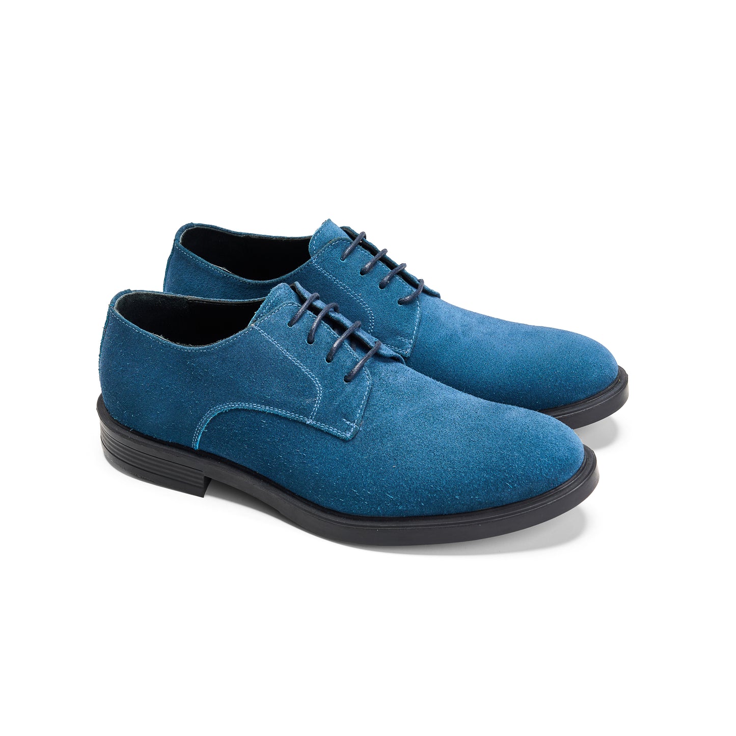 Suede Jeans Derby Shoes
