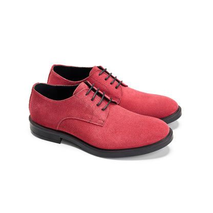 Genuine Rose Pink Derby Shoes