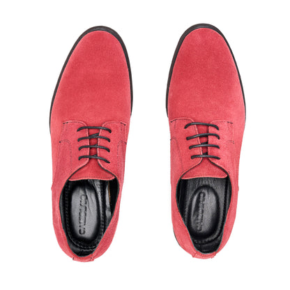 Genuine Rose Pink Derby Shoes