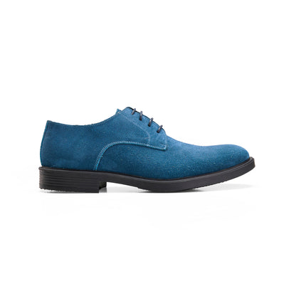 Suede Jeans Derby Shoes