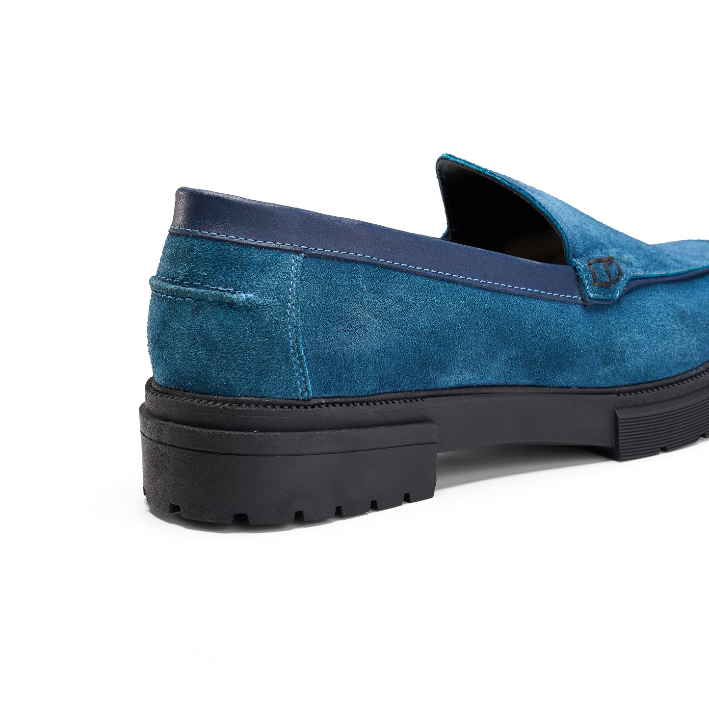 Suede Jeans Loafers