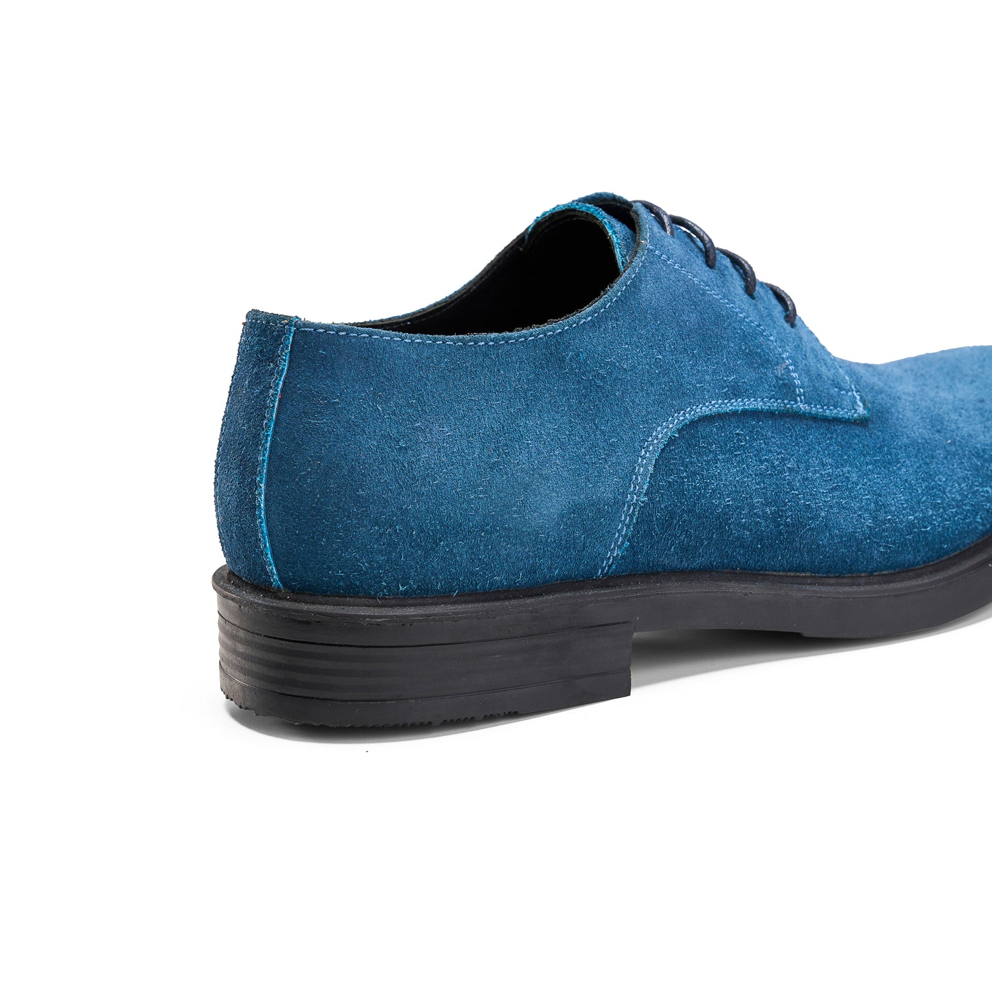 Suede Jeans Derby Shoes