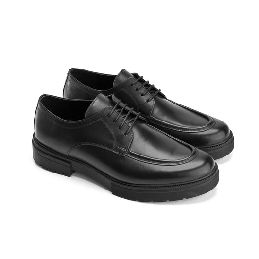 Genuine Black Derby Shoes