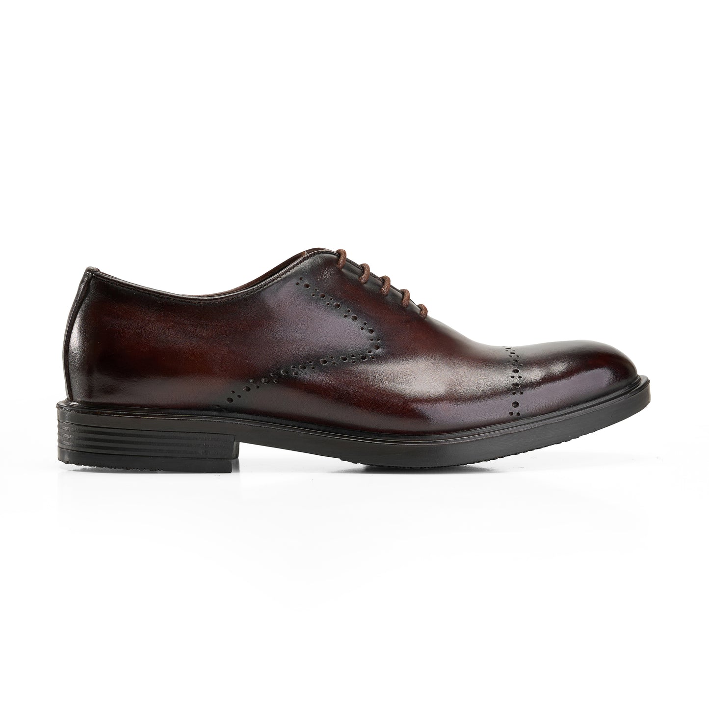 Classic Brown Cap-Toe Oxfords