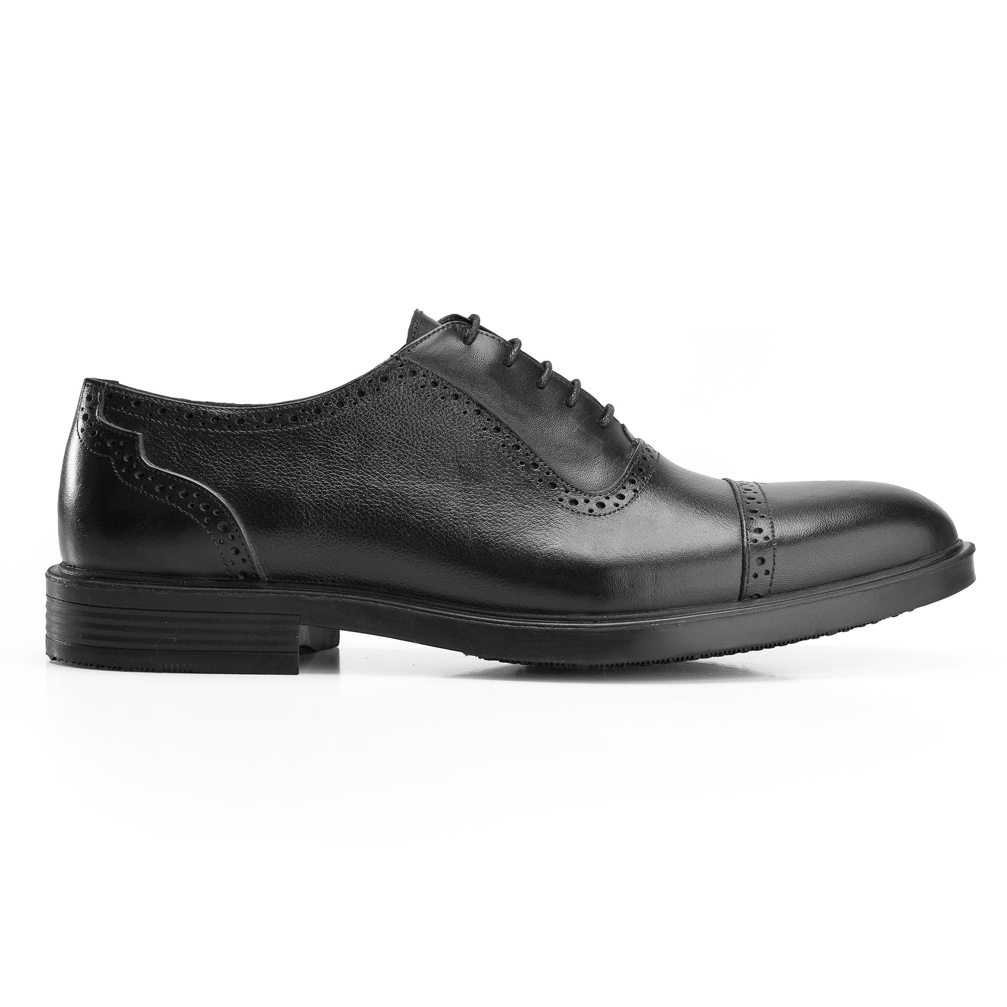 Genuine Black Captoe Brogues