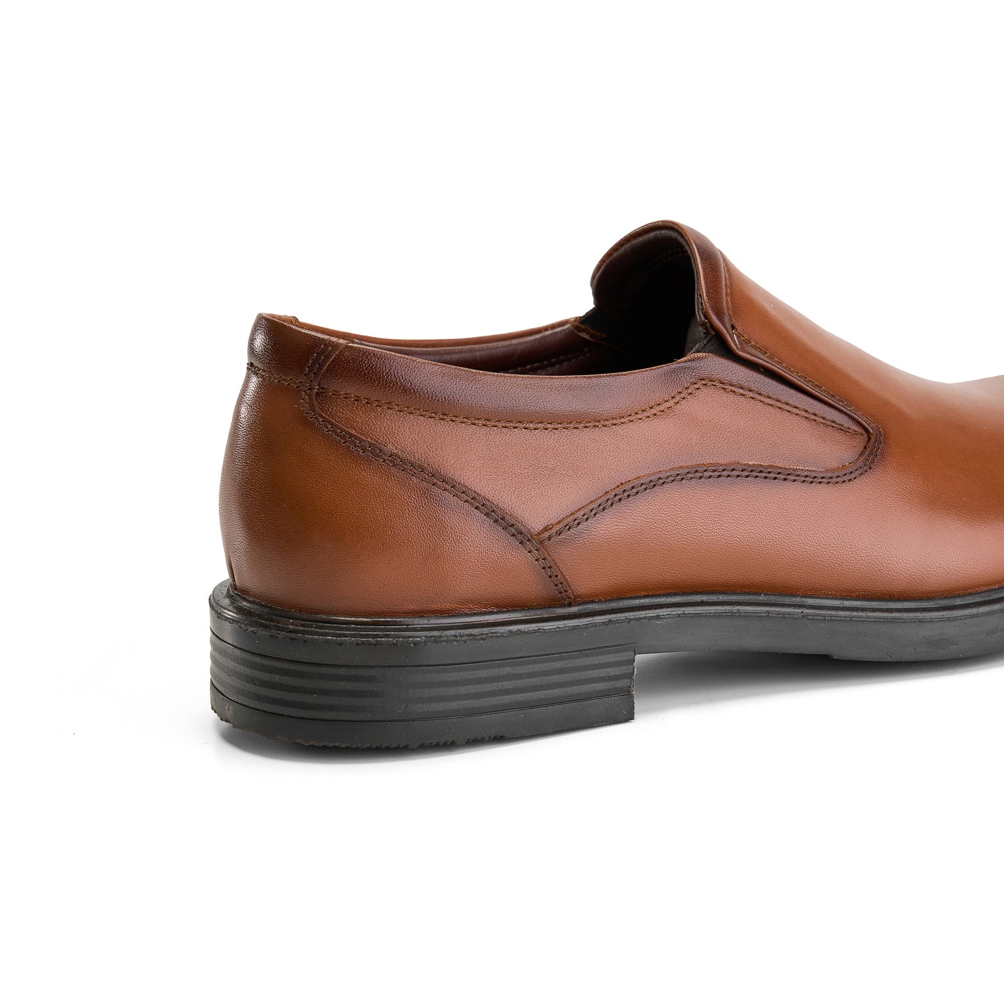 Smooth Leather Brown Loafers