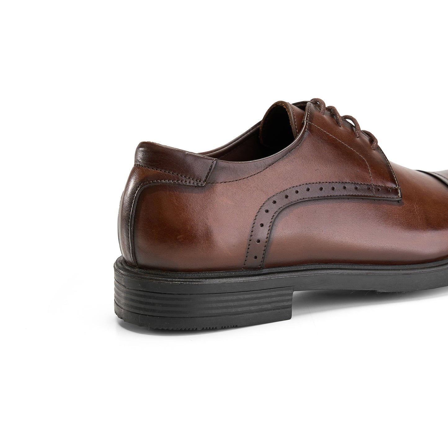 Genuine Brown Cap-Toe Derbies