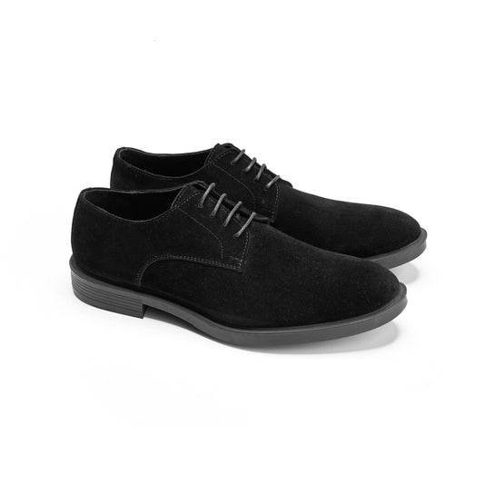 Plain Toe Derbys - Black